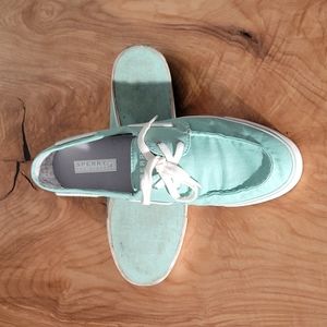 Women's Sperry Biscayne Mint size 11